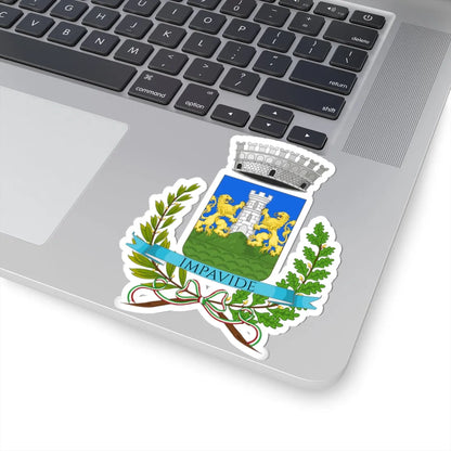 Castiglione Chiavarese-Stemma (Italy) (Coat of Arms) STICKER Vinyl Kiss-Cut Decal - The Sticker Space