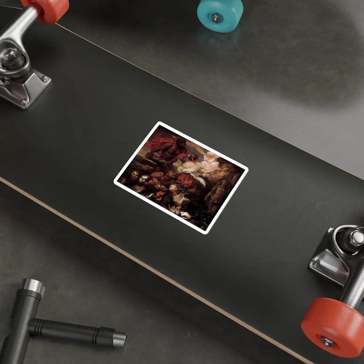 SKU:29102466427541413067 Sticker types:White Shape:Die-Cut Sizes:4" × 4"