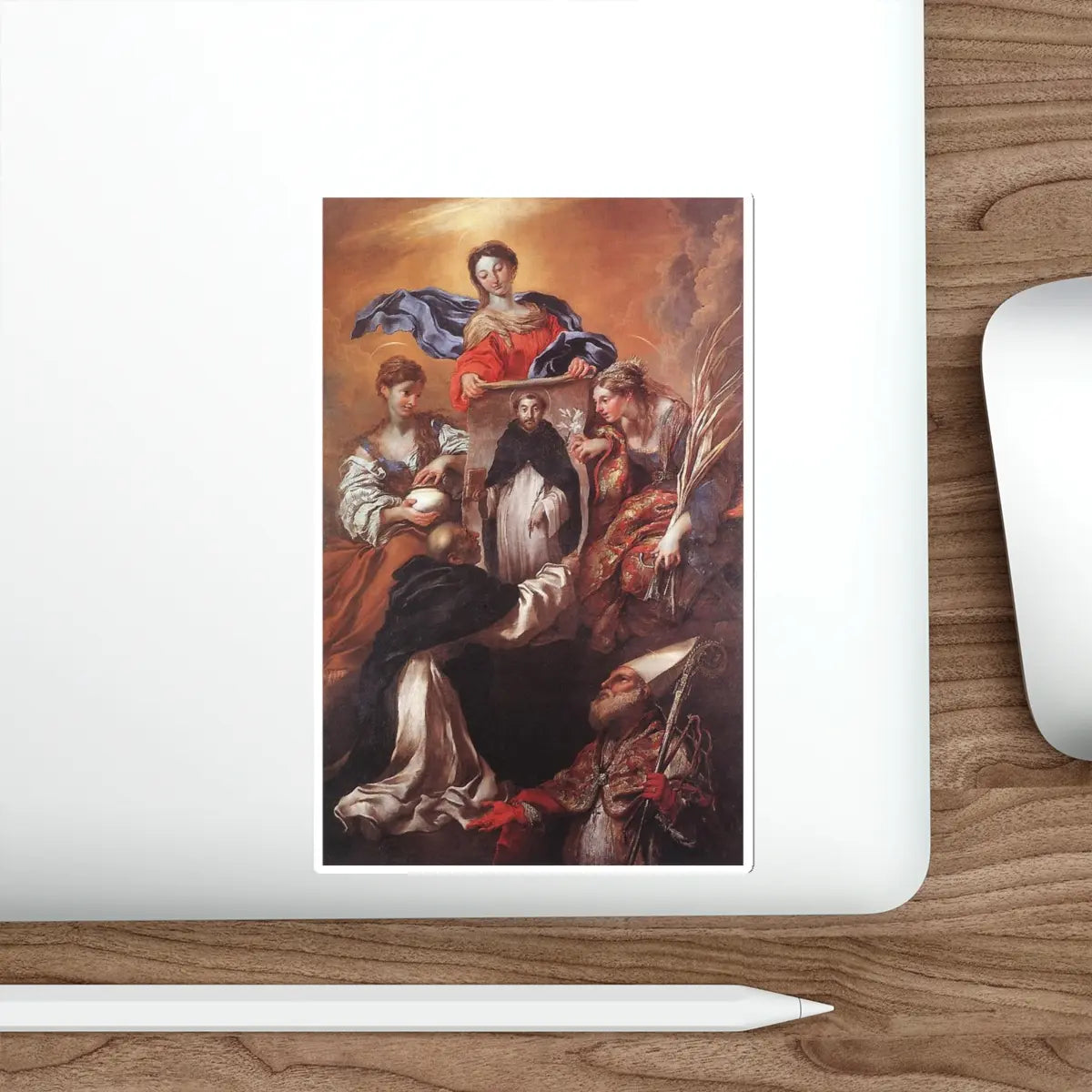 SKU:33128599530122804482 Sticker types:White Shape:Die-Cut Sizes:6" × 6"