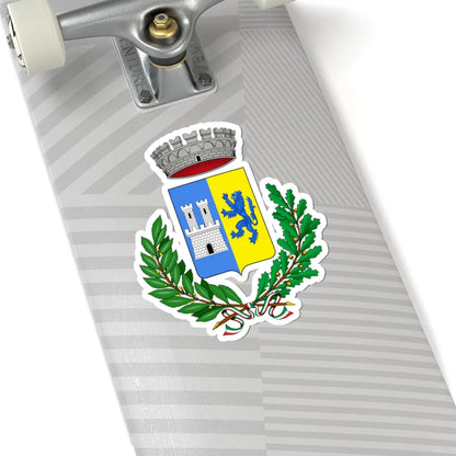 Castiglione Messer Marino-Stemma (Italy) (Coat of Arms) STICKER Vinyl Kiss-Cut Decal - The Sticker Space