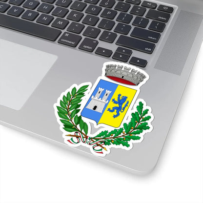 Castiglione Messer Marino-Stemma (Italy) (Coat of Arms) STICKER Vinyl Kiss-Cut Decal - The Sticker Space