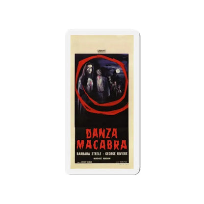 CASTLE OF BLOOD (ITALIAN) 1964 Movie Poster - Refrigerator Magnet - The Sticker Space