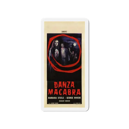 CASTLE OF BLOOD (ITALIAN) 1964 Movie Poster - Refrigerator Magnet - The Sticker Space