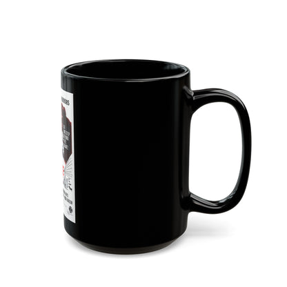 CASTLE OF EVIL 1966 Movie Poster - Black Coffee Mug-The Sticker Space