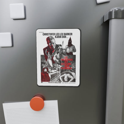 CASTLE OF THE WALKING DEAD (THE TORTURE CHAMBER OF DR SADISM, THE SNAKE PIT AND THE PENDULUM, BLOOD DEMON) 1967 Movie Poster - Die-Cut Magnet-The Sticker Space