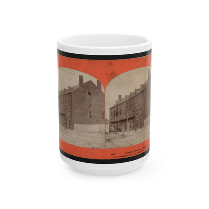 Castle Thunder, Richmond, Va. (U.S. Civil War) White Coffee Mug-15oz-The Sticker Space