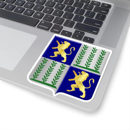 Castricum wapen 1816 (Netherlands) (Coat of Arms) STICKER Vinyl Kiss-Cut Decal - The Sticker Space
