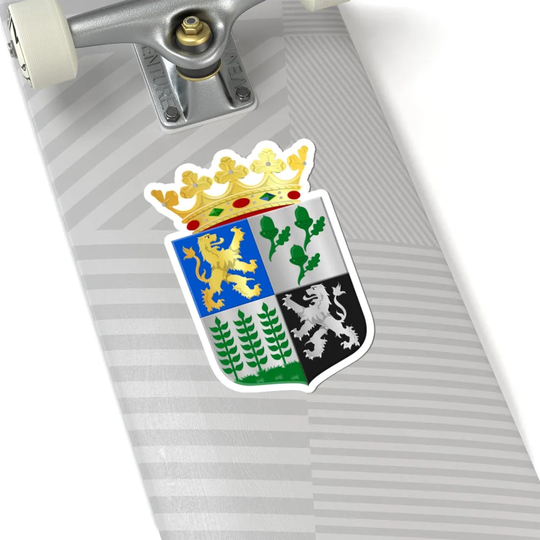 Castricum wapen (Netherlands) (Coat of Arms) STICKER Vinyl Kiss-Cut Decal - The Sticker Space