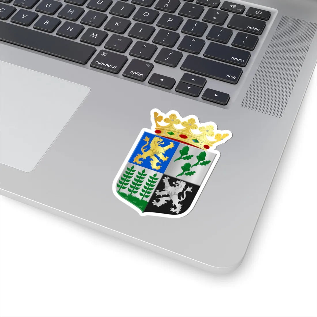 Castricum wapen (Netherlands) (Coat of Arms) STICKER Vinyl Kiss-Cut Decal - The Sticker Space