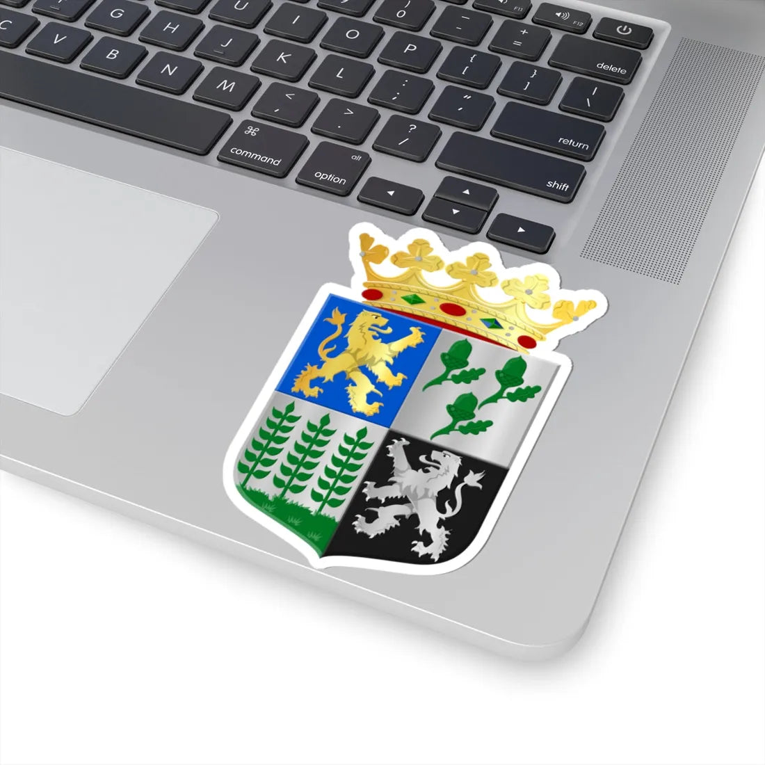 Castricum wapen (Netherlands) (Coat of Arms) STICKER Vinyl Kiss-Cut Decal - The Sticker Space