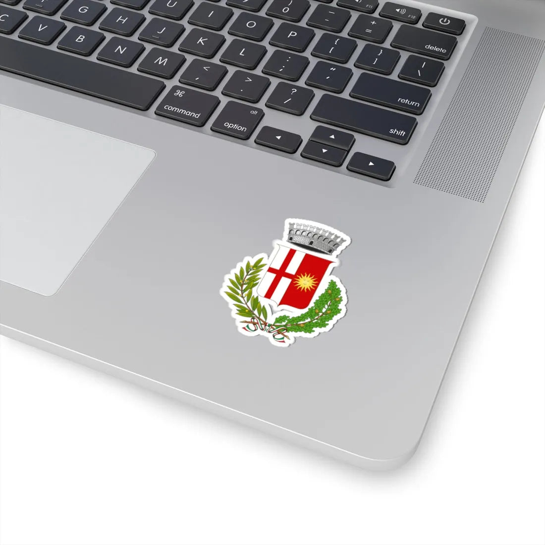 Castrocaro Terme e Terra del Sole-Stemma (Italy) (Coat of Arms) STICKER Vinyl Kiss-Cut Decal - The Sticker Space