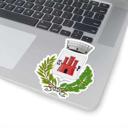 Castrocielo-Stemma (Italy) (Coat of Arms) STICKER Vinyl Kiss-Cut Decal - The Sticker Space