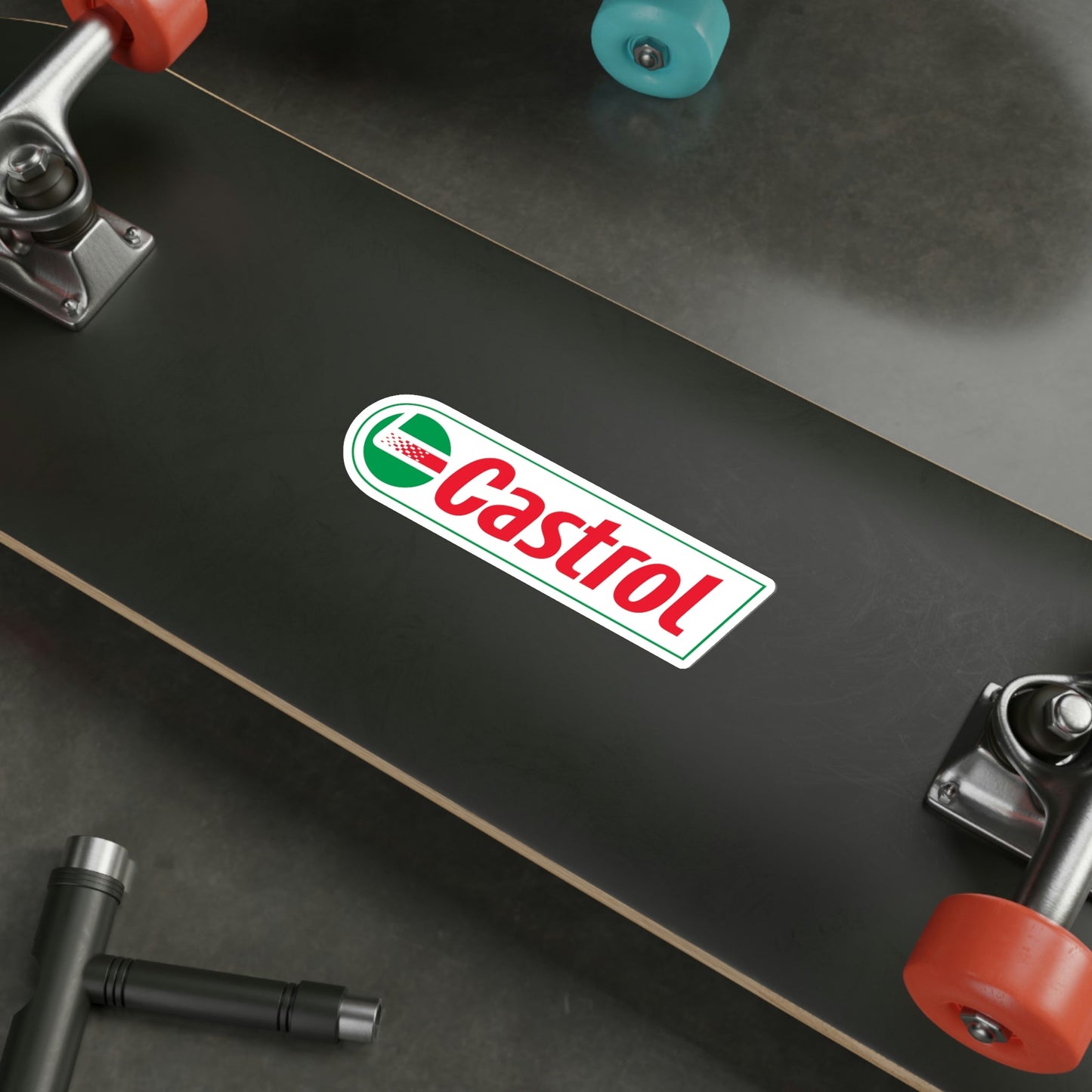 Castrol Logo STICKER Vinyl Die-Cut Decal-The Sticker Space