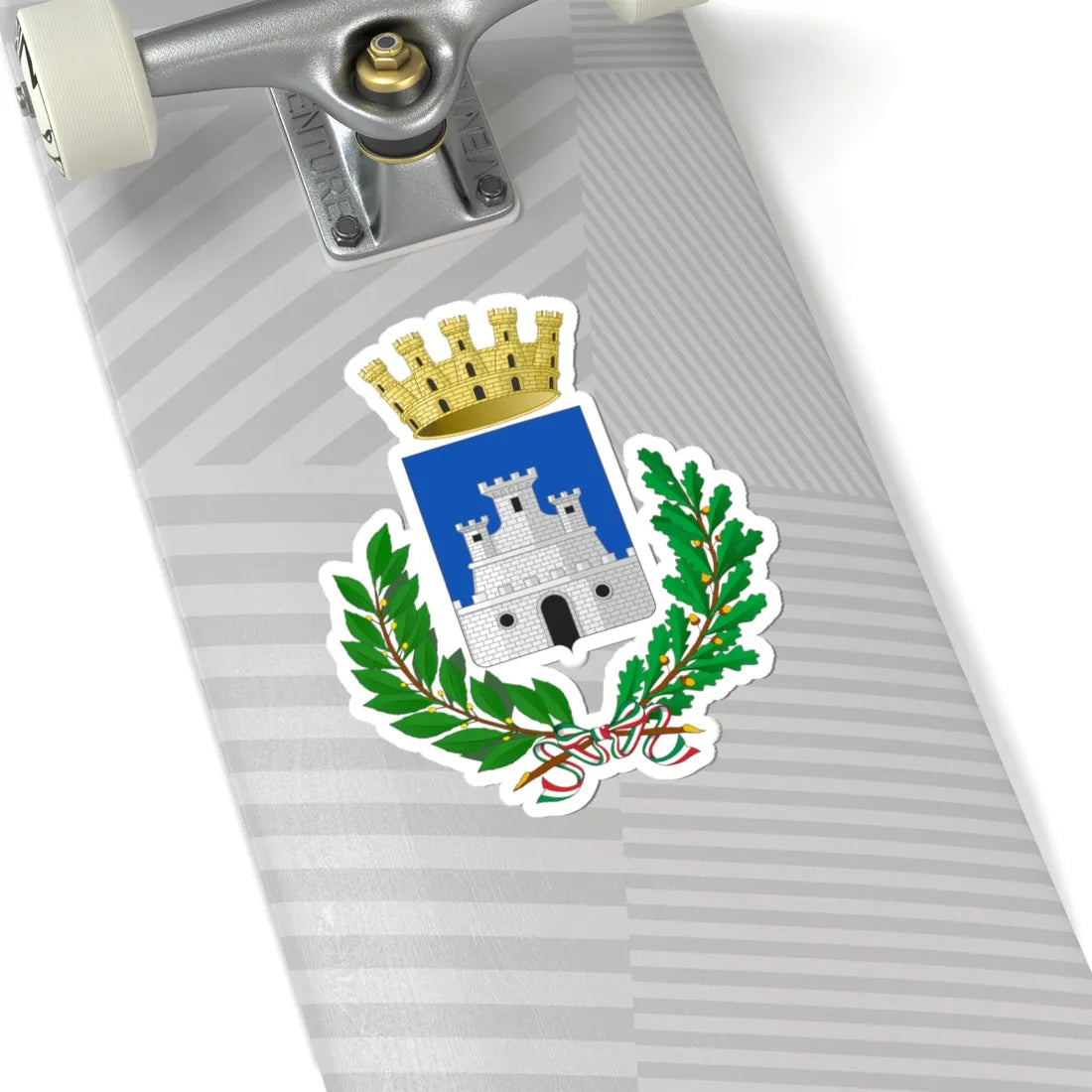 Castrovillari-Stemma (Italy) (Coat of Arms) STICKER Vinyl Kiss-Cut Decal - The Sticker Space