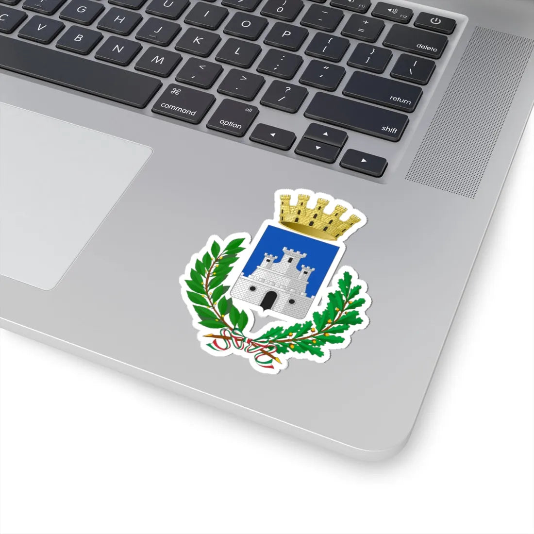 Castrovillari-Stemma (Italy) (Coat of Arms) STICKER Vinyl Kiss-Cut Decal - The Sticker Space