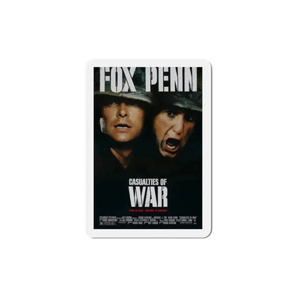 Casualties of War 1989 Movie Poster Refrigerator Magnet - The Sticker Space