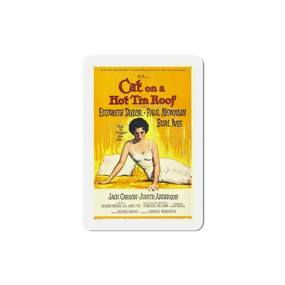 Cat on a Hot Tin Roof 1958 Movie Poster Refrigerator Magnet 4 Inch - The Sticker Space