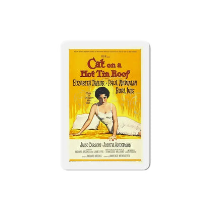 Cat on a Hot Tin Roof 1958 Movie Poster Refrigerator Magnet - The Sticker Space