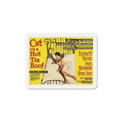 Cat on a Hot Tin Roof 1958 v2 Movie Poster Refrigerator Magnet 6 Inch - The Sticker Space