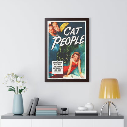 CAT PEOPLE 1942 - Framed Movie Poster-The Sticker Space