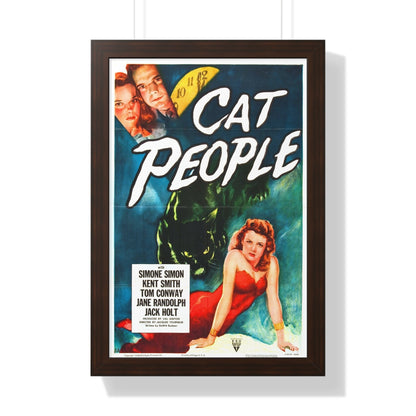 CAT PEOPLE 1942 - Framed Movie Poster-16″ x 24″-The Sticker Space