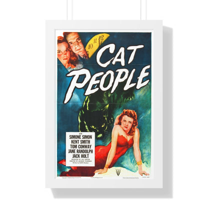 CAT PEOPLE 1942 - Framed Movie Poster-16″ x 24″-The Sticker Space