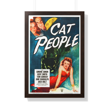 CAT PEOPLE 1942 - Framed Movie Poster-20" x 30"-The Sticker Space