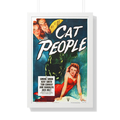 CAT PEOPLE 1942 - Framed Movie Poster-20" x 30"-The Sticker Space