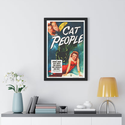 CAT PEOPLE 1942 - Framed Movie Poster-The Sticker Space