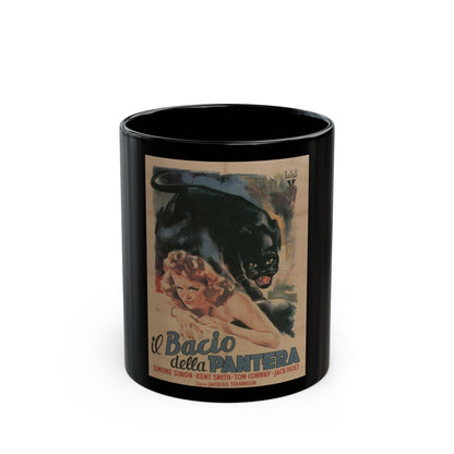 CAT PEOPLE (2) 1942 Movie Poster - Black Coffee Mug-11oz-The Sticker Space