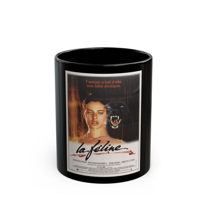 CAT PEOPLE (FRENCH) 1942 Movie Poster - Black Coffee Mug-11oz-The Sticker Space