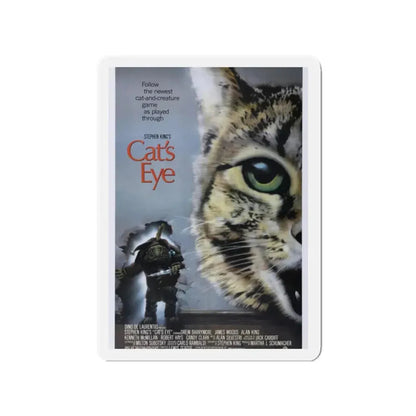 CAT'S EYE 1985 Movie Poster - Refrigerator Magnet 2 Inch - The Sticker Space