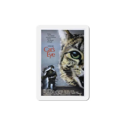 Cat's Eye 1985 Movie Poster Refrigerator Magnet 4 Inch - The Sticker Space