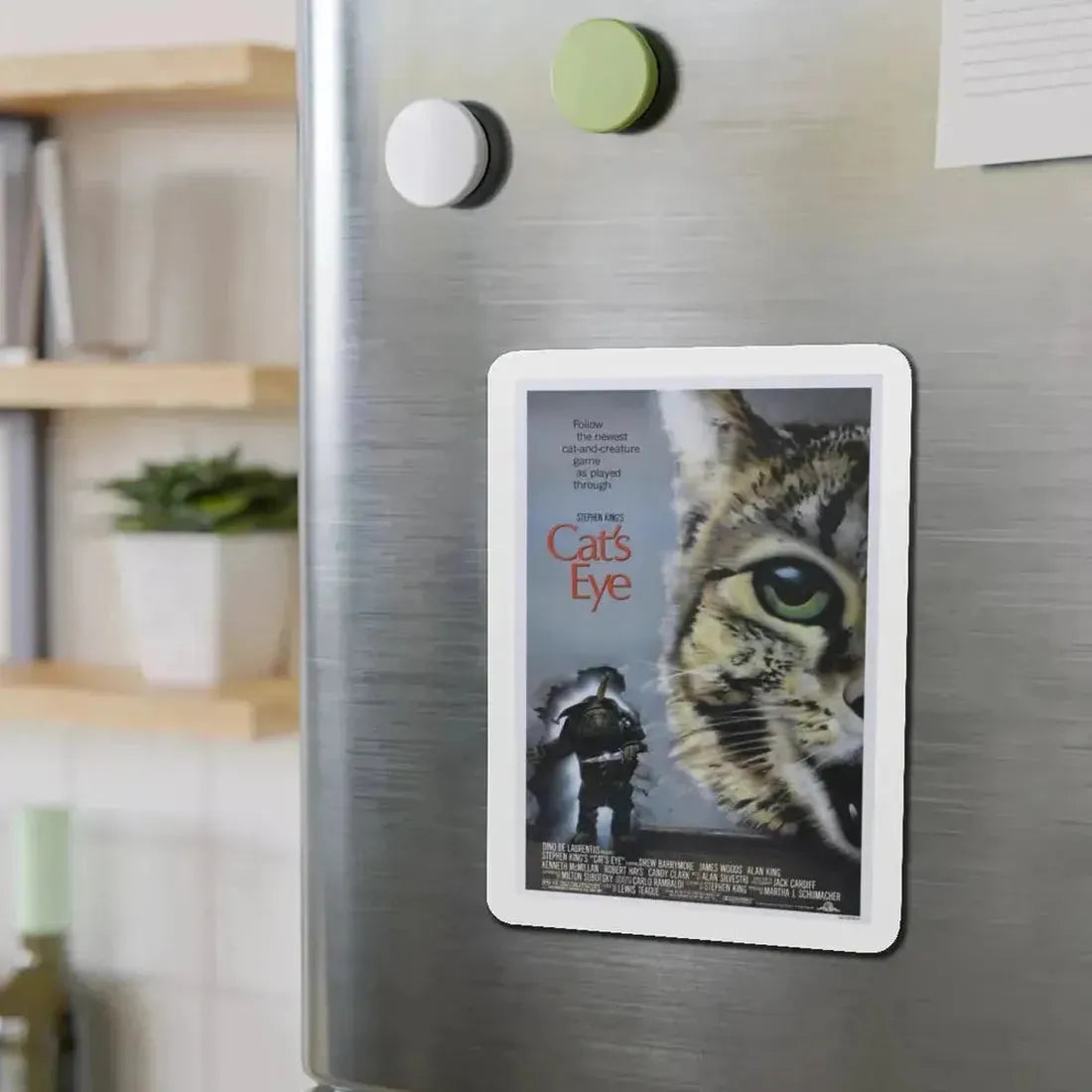 CAT'S EYE 1985 Movie Poster - Refrigerator Magnet - The Sticker Space