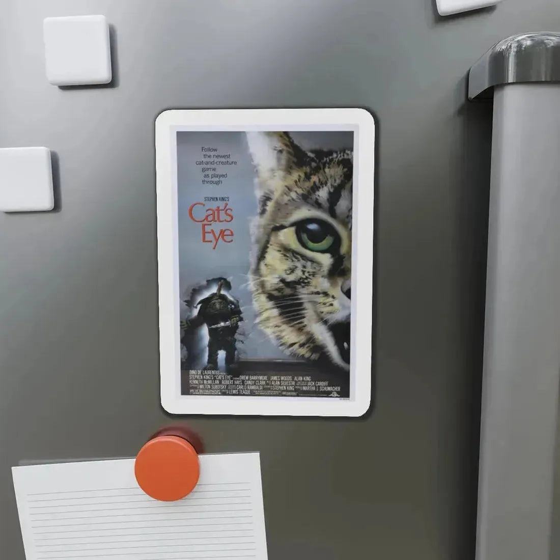 CAT'S EYE 1985 Movie Poster - Refrigerator Magnet - The Sticker Space