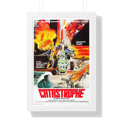 CATASTROPHE 1977 - Framed Movie Poster-16″ x 24″-The Sticker Space