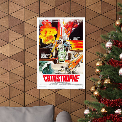 CATASTROPHE 1977 - Paper Movie Poster-The Sticker Space