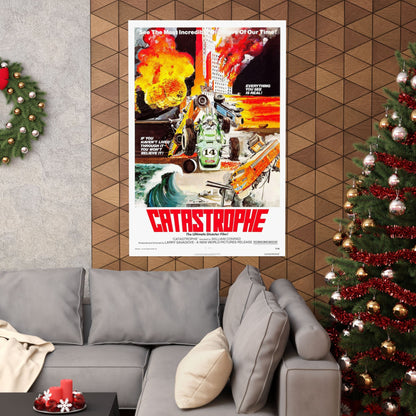 CATASTROPHE 1977 - Paper Movie Poster-The Sticker Space