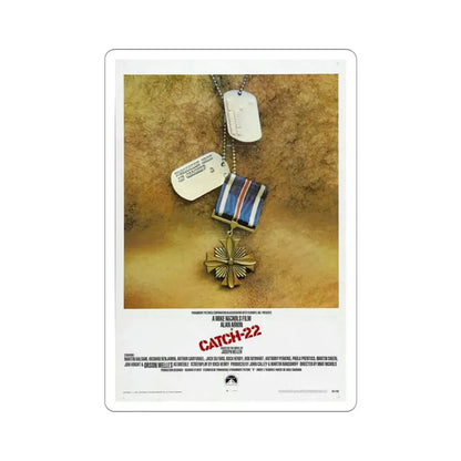Catch 22 1970 Movie Poster STICKER Vinyl Die-Cut Decal 4 Inch - The Sticker Space