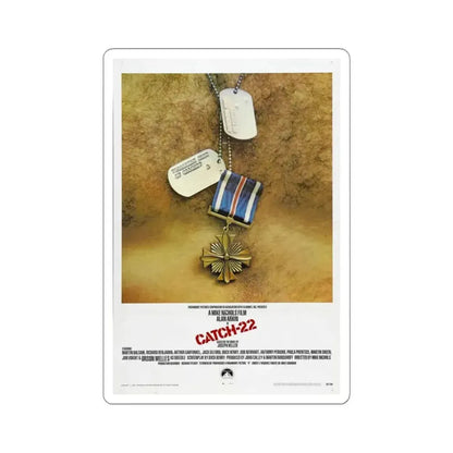 Catch 22 1970 Movie Poster - STICKER Vinyl Kiss-Cut Decal 6 Inch White - The Sticker Space