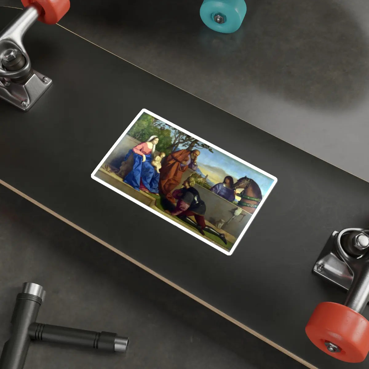 SKU:12876816952147919745 Sticker types:White Shape:Die-Cut Sizes:6" × 6"
