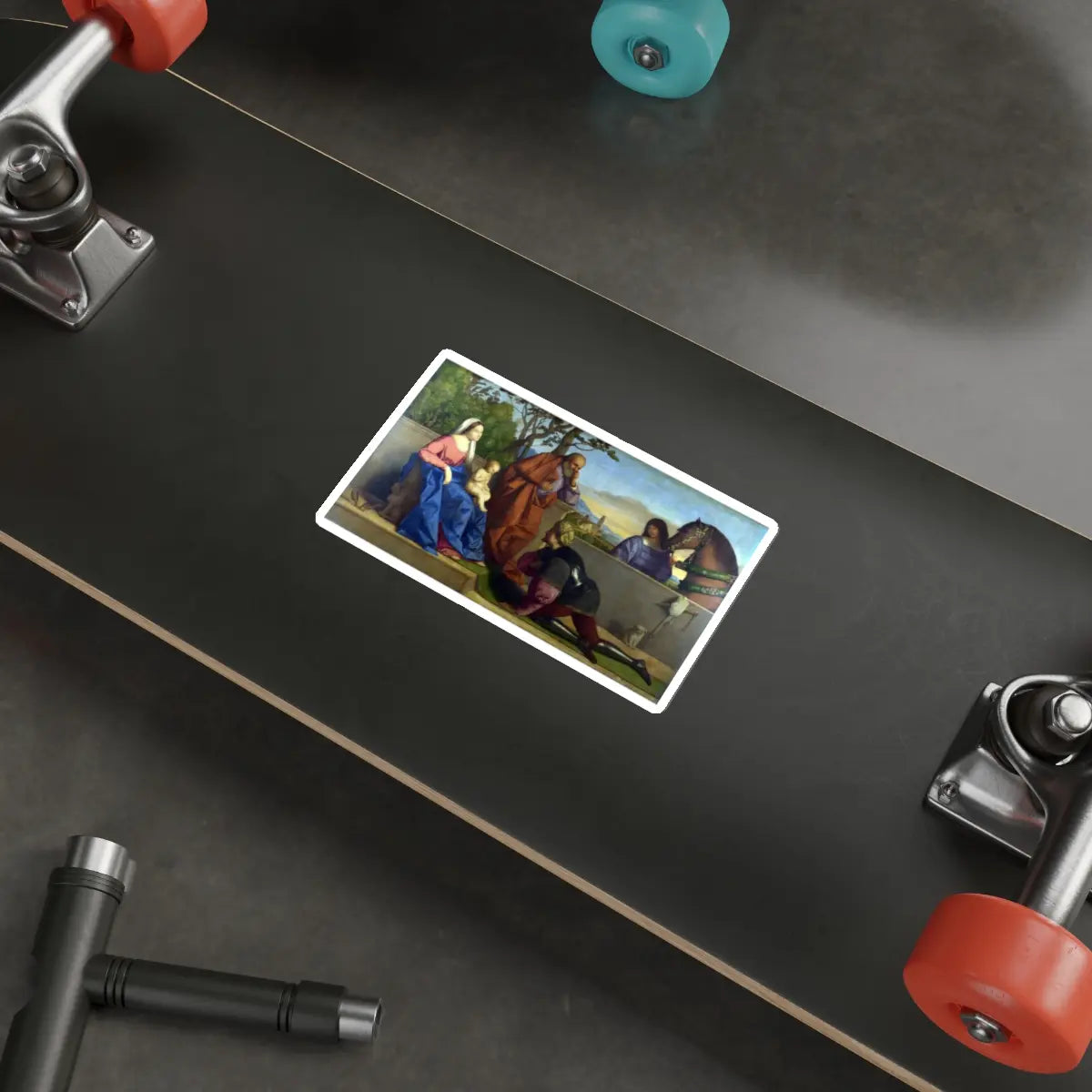 SKU:32429265705806515417 Sticker types:White Shape:Die-Cut Sizes:5" × 5"