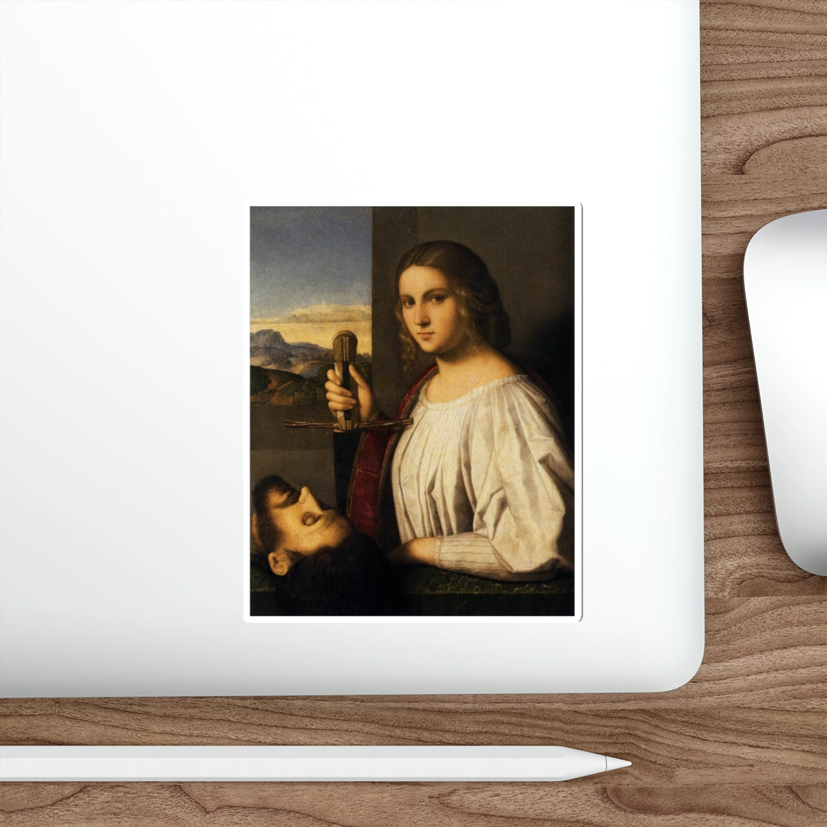 CATENA, Vincenzo - Judith (Artwork) STICKER Vinyl Die-Cut Decal-The Sticker Space