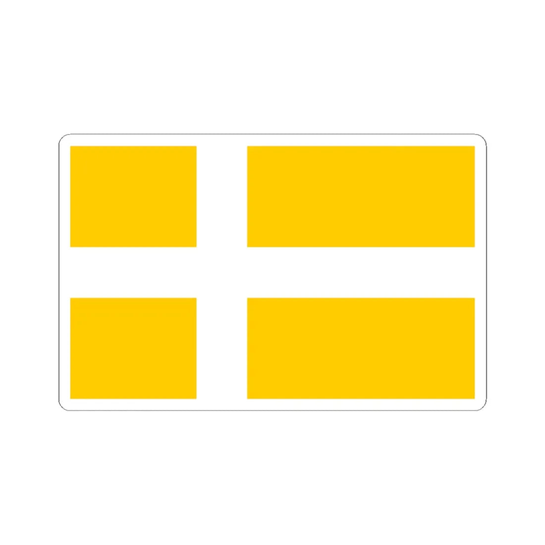 Catholic Cathedral of Stockholm (Sweden) STICKER Vinyl Kiss-Cut Decal 6 Inch White - The Sticker Space