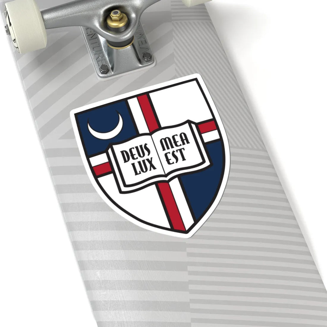 Catholic University Logo (United States) (Coat of Arms) STICKER Vinyl Kiss-Cut Decal - The Sticker Space