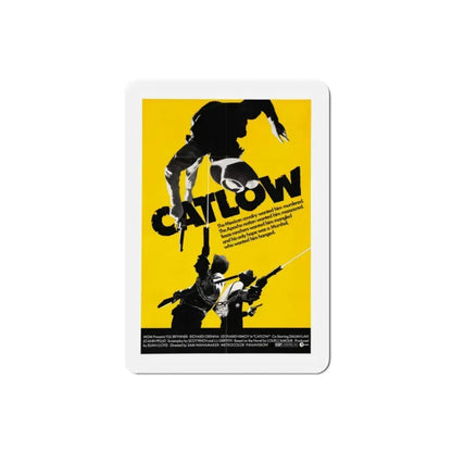 Catlow 1971 Movie Poster Refrigerator Magnet 2 Inch - The Sticker Space