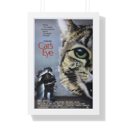 CAT'S EYE 1985 - Framed Movie Poster-16″ x 24″-The Sticker Space