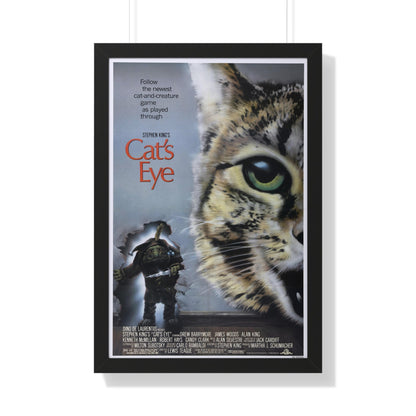 CAT'S EYE 1985 - Framed Movie Poster-20" x 30"-The Sticker Space