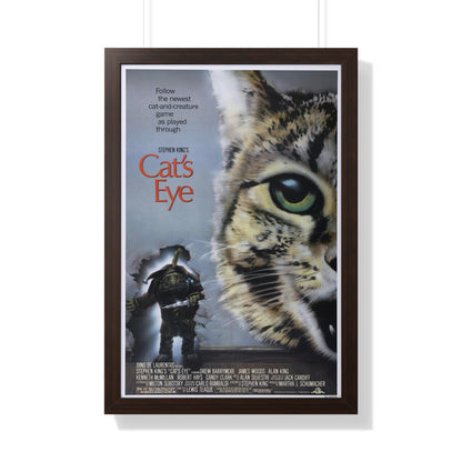 CAT'S EYE 1985 - Framed Movie Poster-20" x 30"-The Sticker Space