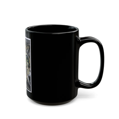 CAT'S EYE 1985 Movie Poster - Black Coffee Mug-The Sticker Space